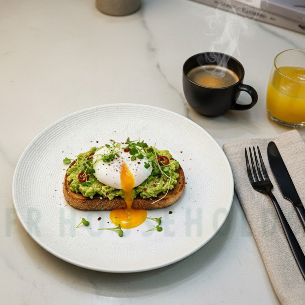 Premium Earthenware Self-Engraved Plates | Dinner - Deep - Quater  Microwave & Dishwasher Safe | 6 Peice