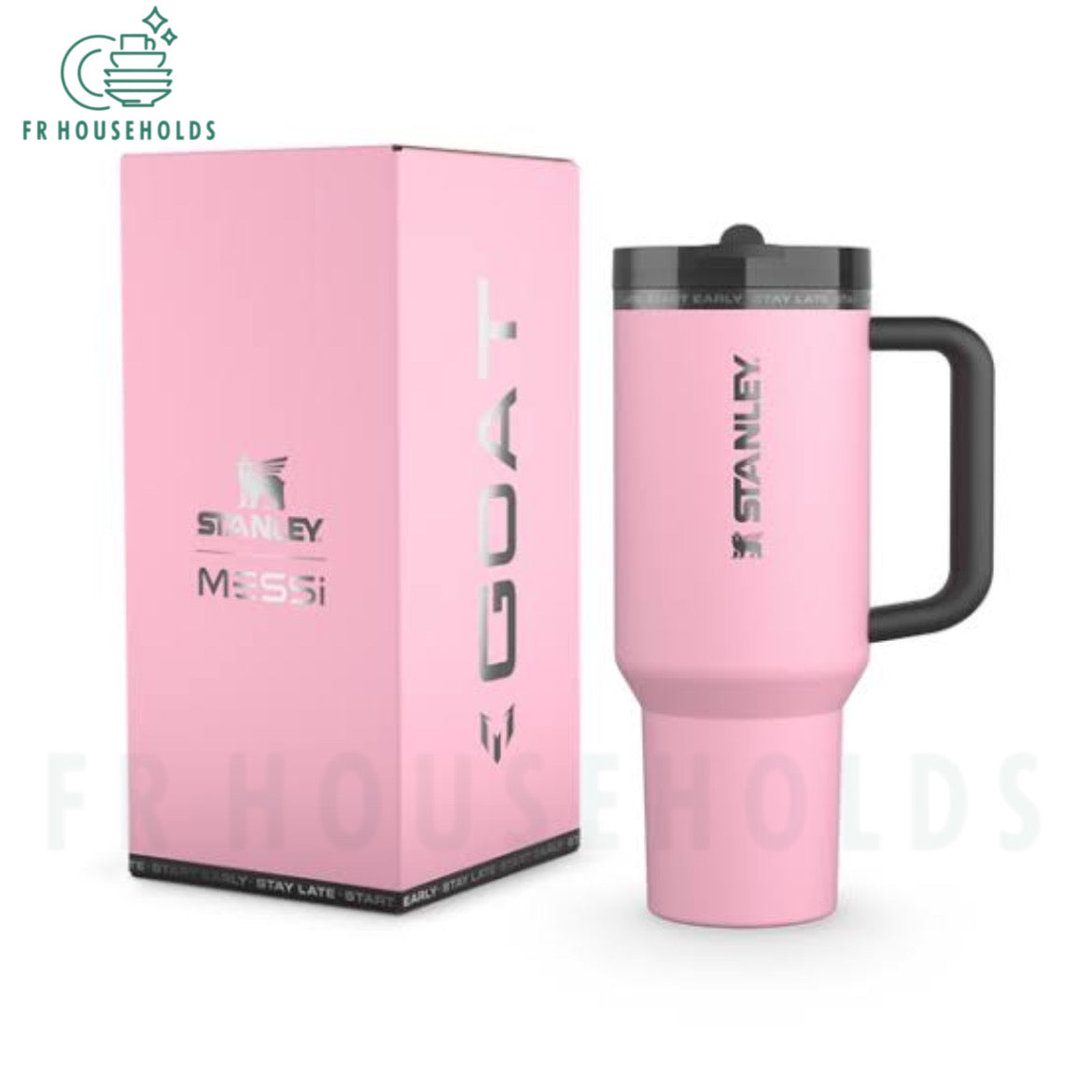 The Messi X Stanley Quencher ProTour Flip Straw Tumbler | 40 OZ