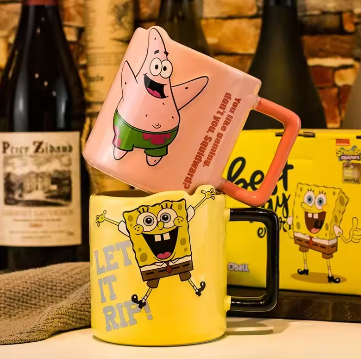 SpongeBob & Patrick 400ml Ceramic Mug