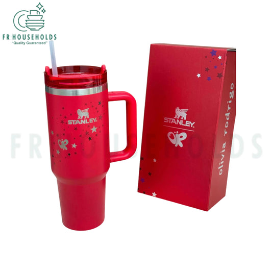 Stanley The Quencher H2.O Tumbler - OLIVIA RODRIGO - Blood Red | 40oz
