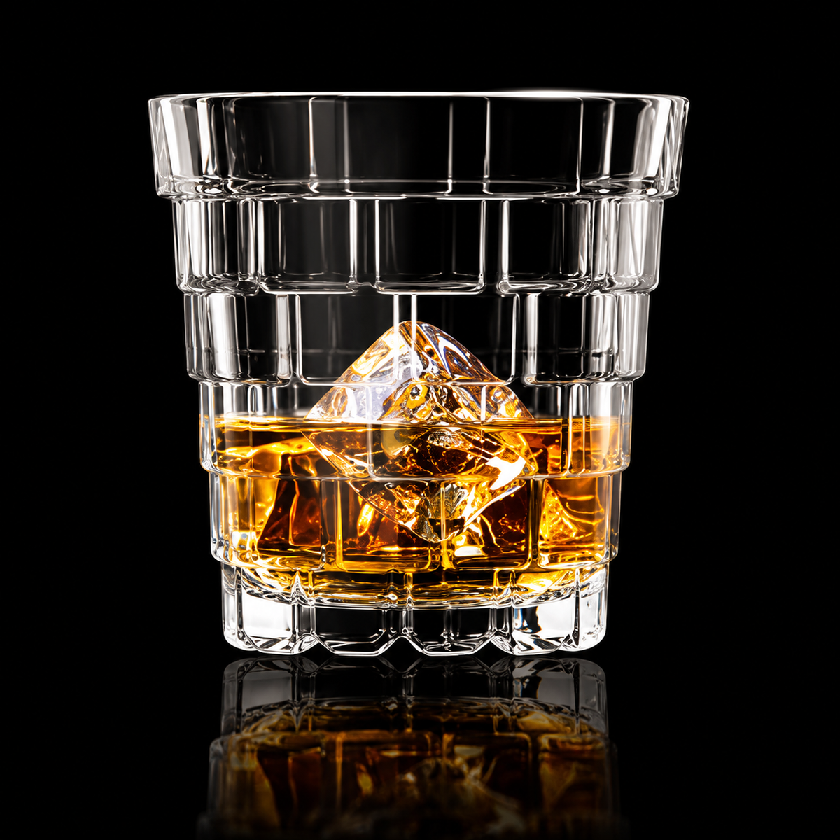 RCR Stack Whiskey Glasses Set of 6 - 320ml | Italian Crystal Glass