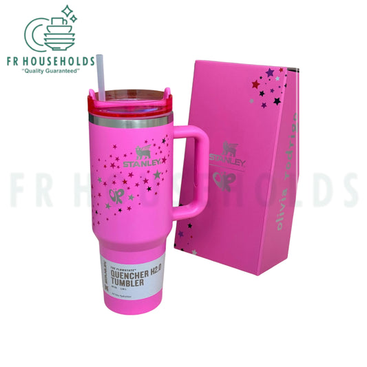 Stanley The Quencher H2.O Tumbler - OLIVIA RODRIGO - Peony Pink | 40oz