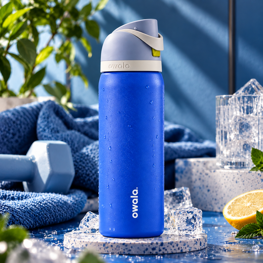 Owala FreeSip® Water Bottle - 32oz | Cobalt Crush