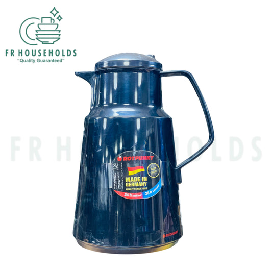 ROTPUNKT Flask – Hot & Cold Beverage Thermos with Glass Liner (Made in Germany) | 1000ml