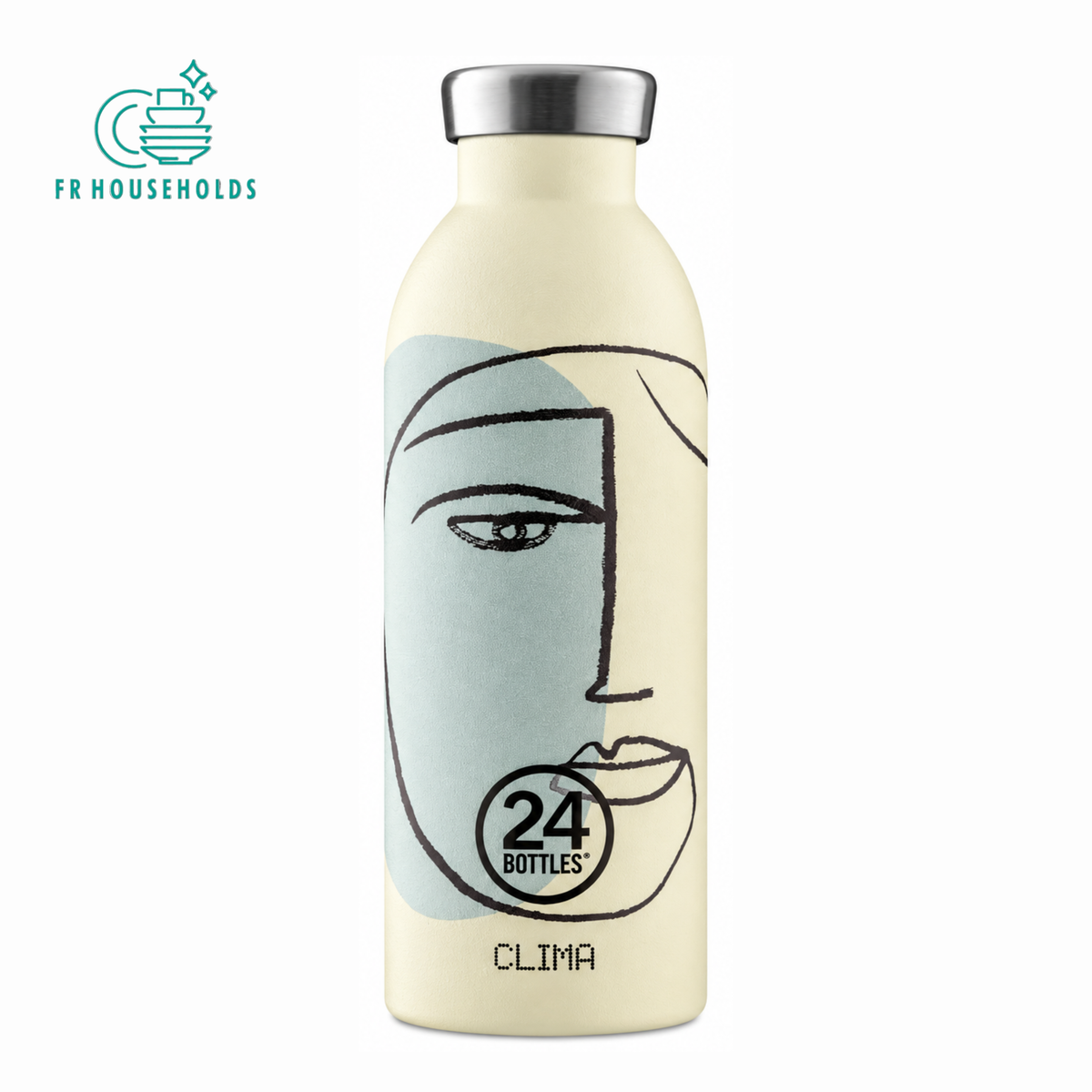 24Bottles Clima Bottle White Calypso 500ml