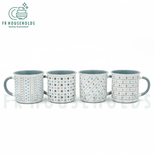 Aesthetic Star Print Mugs - 320ml