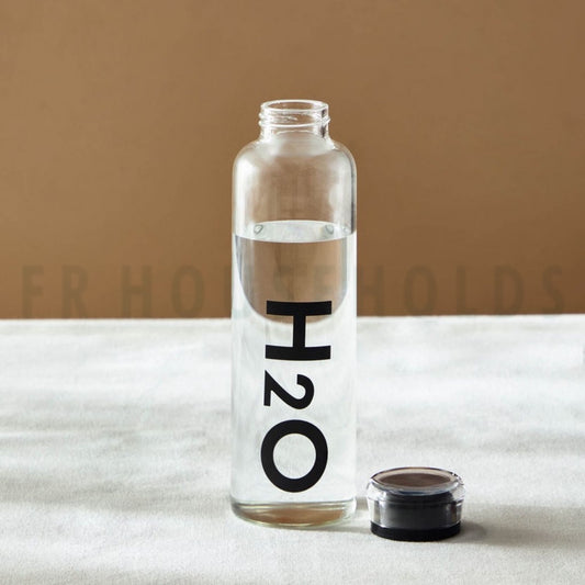 The H2O Glass Water Bottle - 700ml
