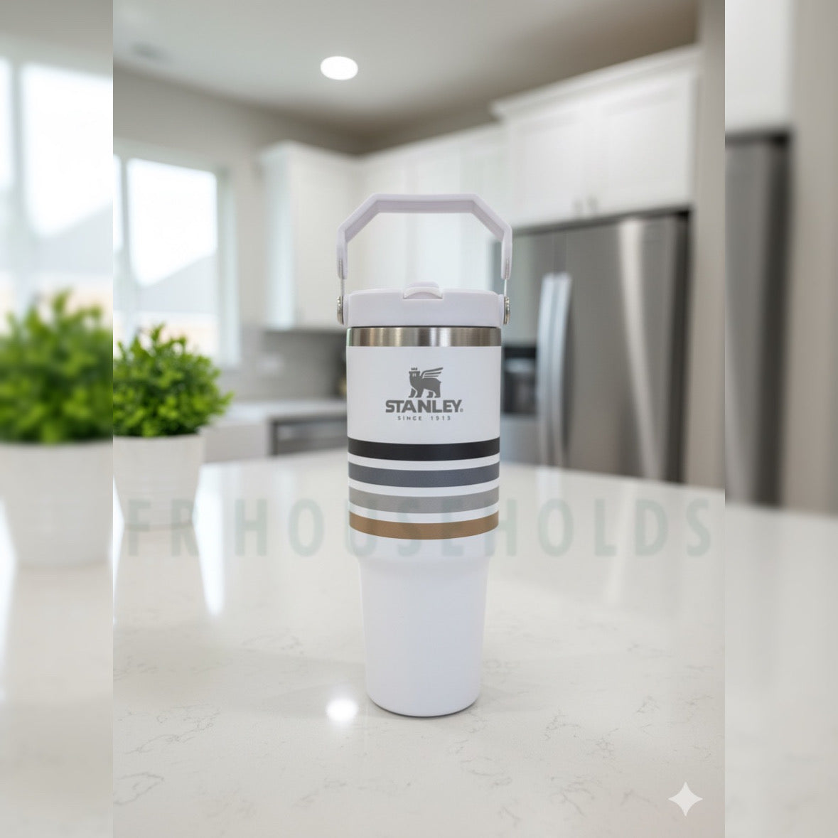 30oz FlipStraw FlowState Stanley Tumbler – Leak-Proof, Durable & Travel Friendly (Premium Dupes)