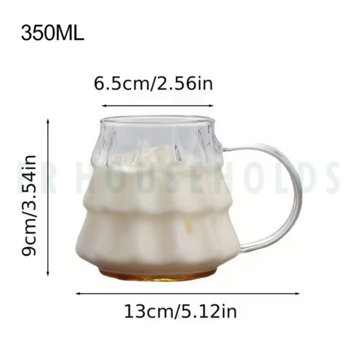Holiday Tree Tea/Coffee Mug - 350ml