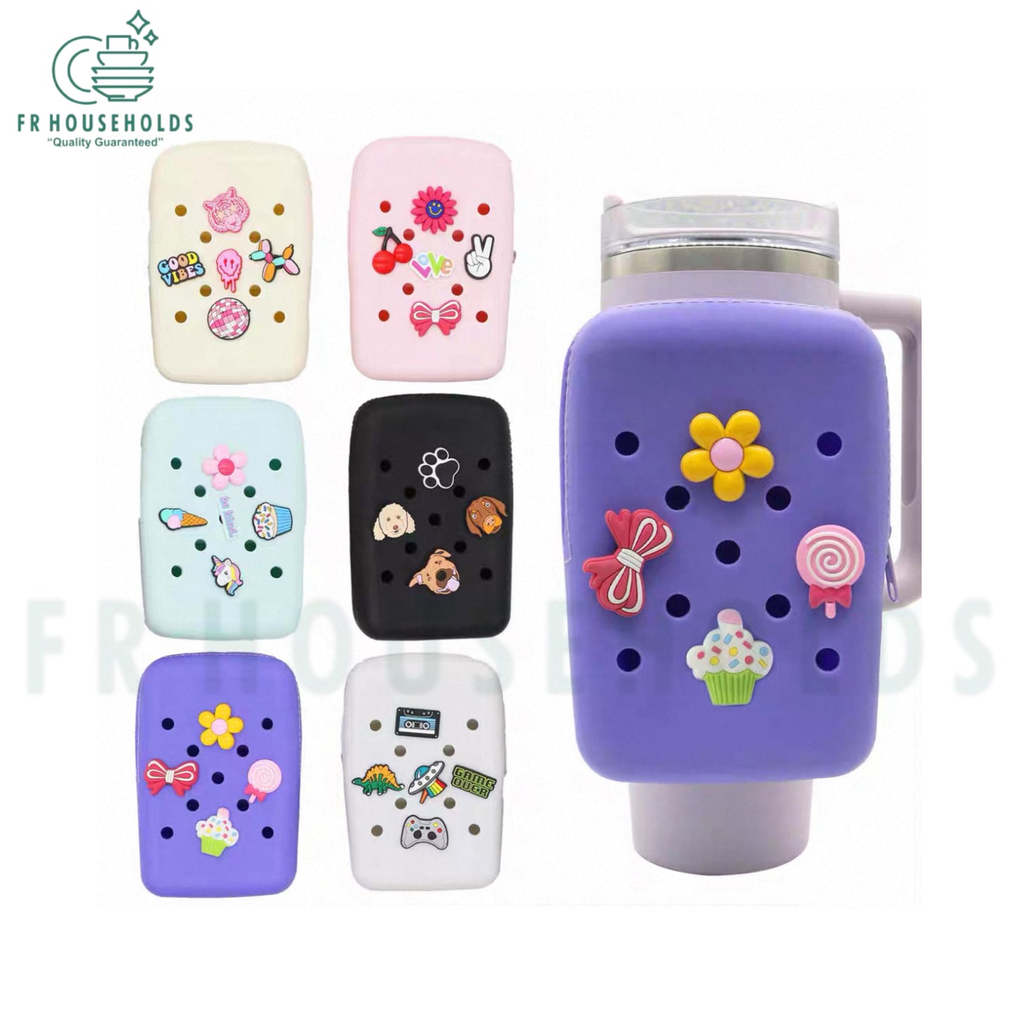 Silicone Storage Bag For Tumblers