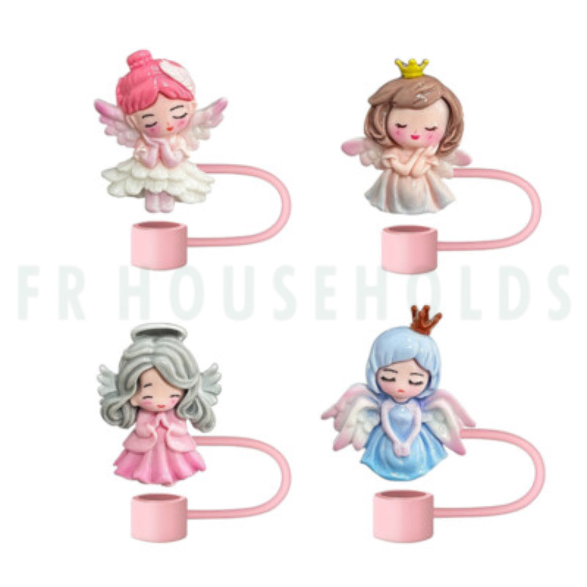 Little Princess Straw Covers – Silicone Toppers For 10MM Tumbler Straws