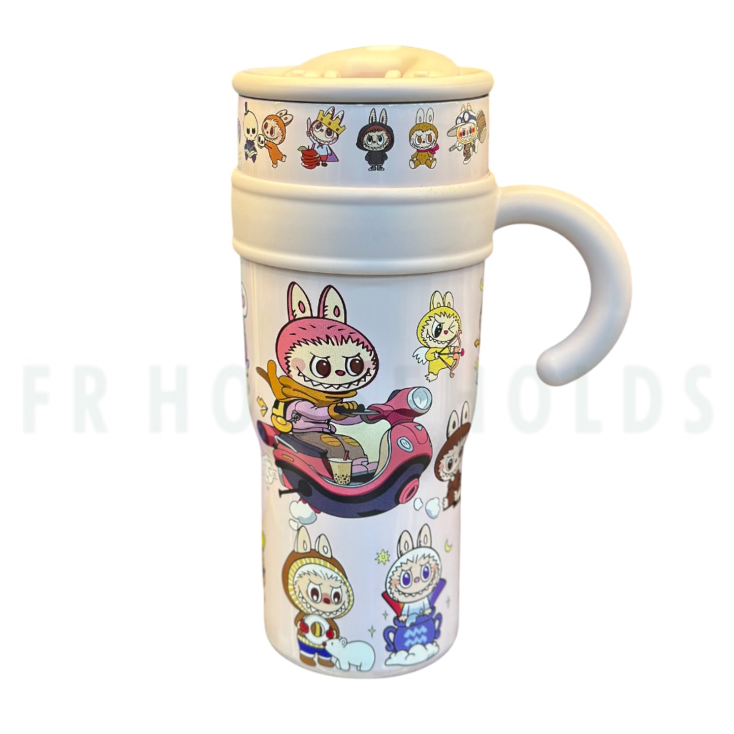 Labubu 1200ml Stainless Steel Vacuum Tumbler – Cute & Functional