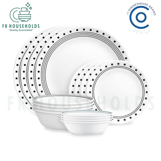 Corelle® City Blocks 18pc Dinner Set