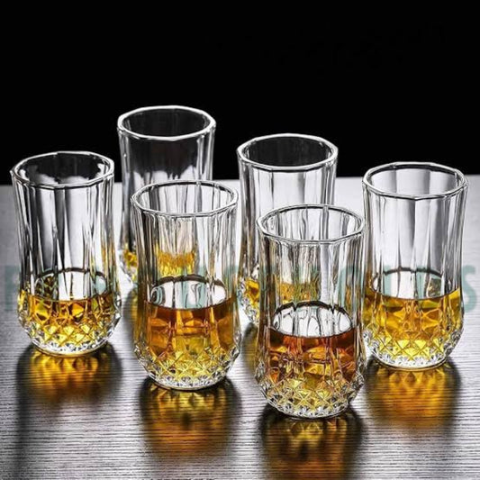 300ml Crystal Base Routine Use Drink Glasses – Everyday Elegance, Redefined