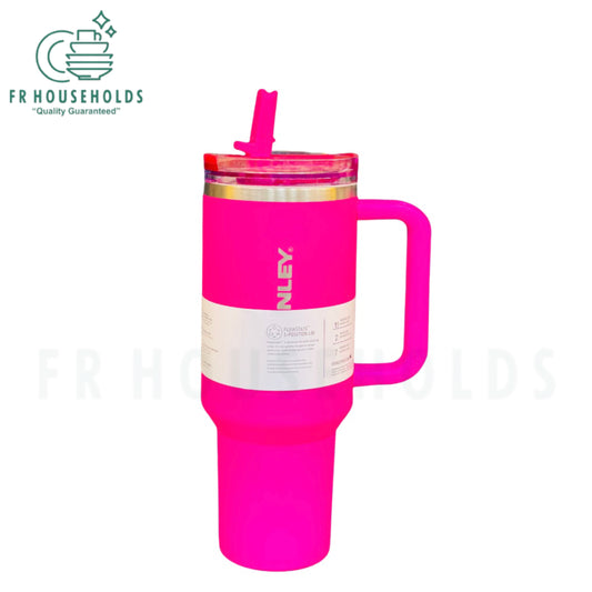 Stanley FlipStraw 40 OZ Quencher | Shocken Pink - premium Dupe