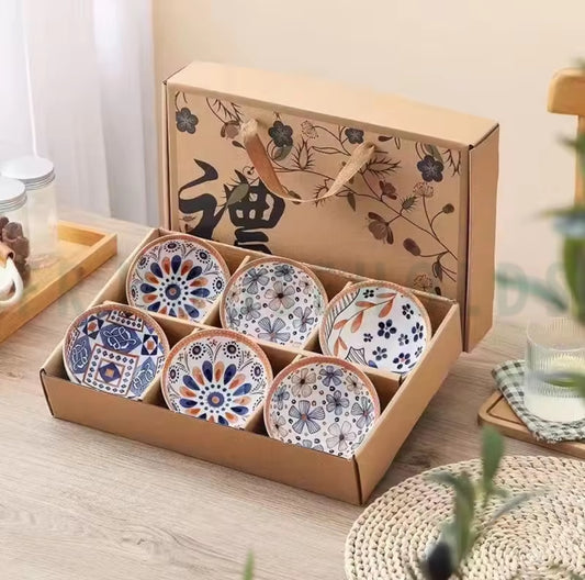 Professional 6-Piece Bowl Set – Excellent Quality With Chopsticks
