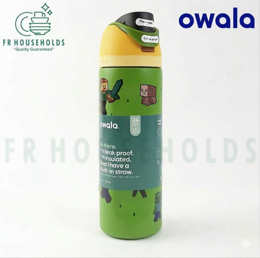 Owala FreeSip® Water Bottle - 32oz | Minecraft