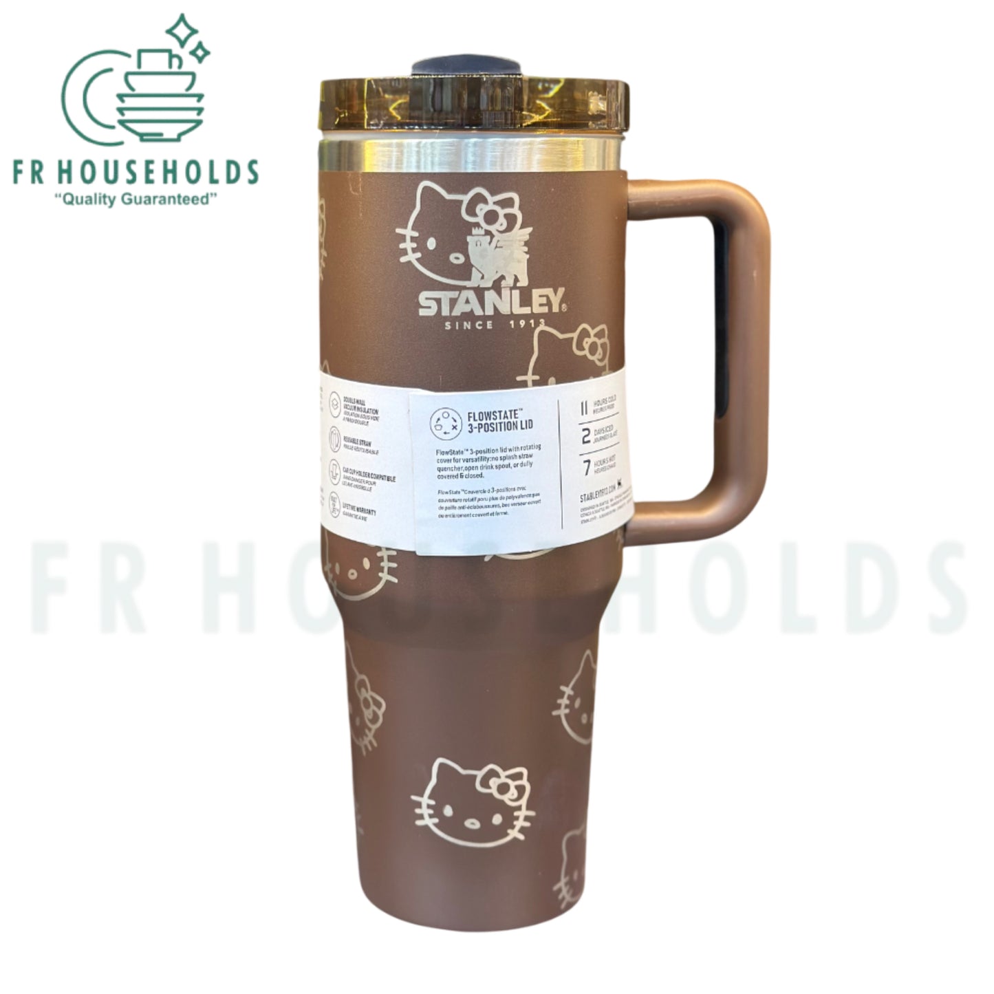 The Stanley x Hello Kitty Special Edition 40oz Quencher Tumbler - (Choclate)