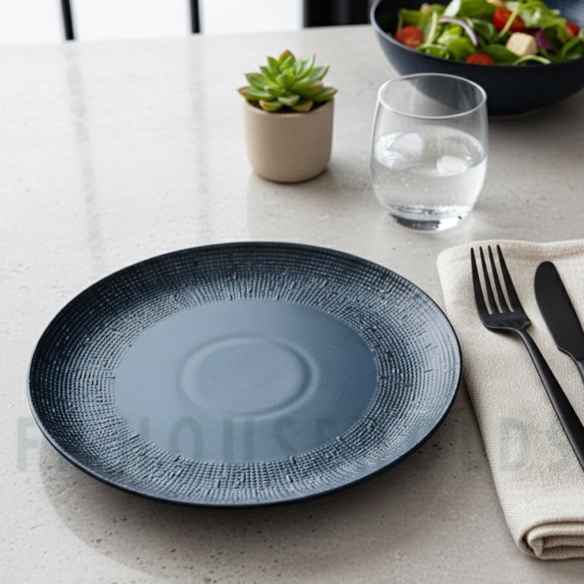 Premium Earthenware Self-Engraved Plates | Dinner - Deep - Quater  Microwave & Dishwasher Safe | 6 Peice