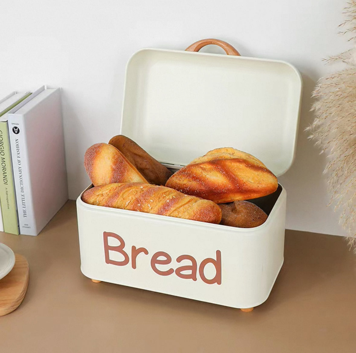 2PCS Bread Bin Set – Premium Tin Storage Containers