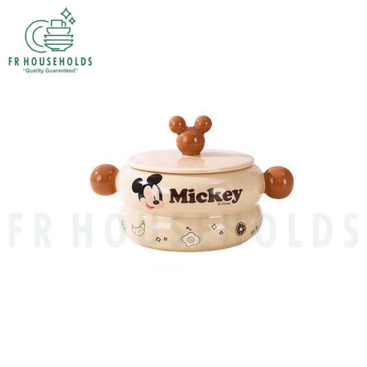 Walt Disney Porcelain Soup Pot - 820ml - Mickey