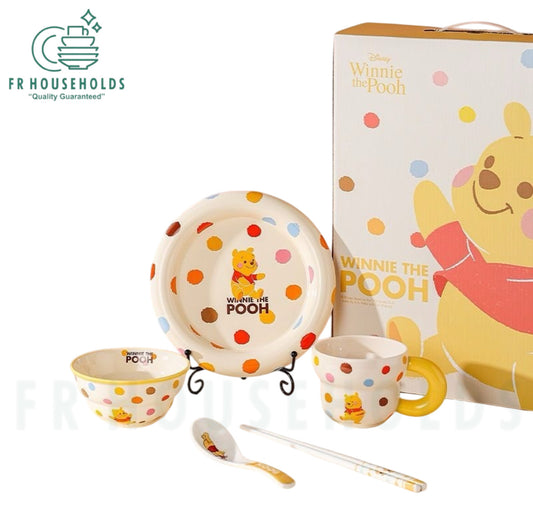 WALT DISNEY Mickey & Friends Dinnerware Set Meal Set - 6pcs | Winnie The POOH