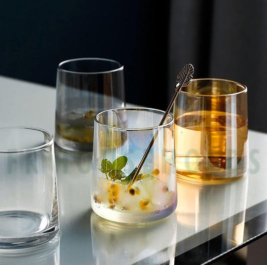 Basic Drink Glass With Thick Base - 270ml | Crystal Gold - 6PC