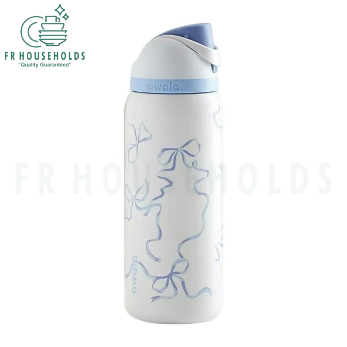 Owala FreeSip® Tied & True Blue Bow 24OZ Urban Outfitters