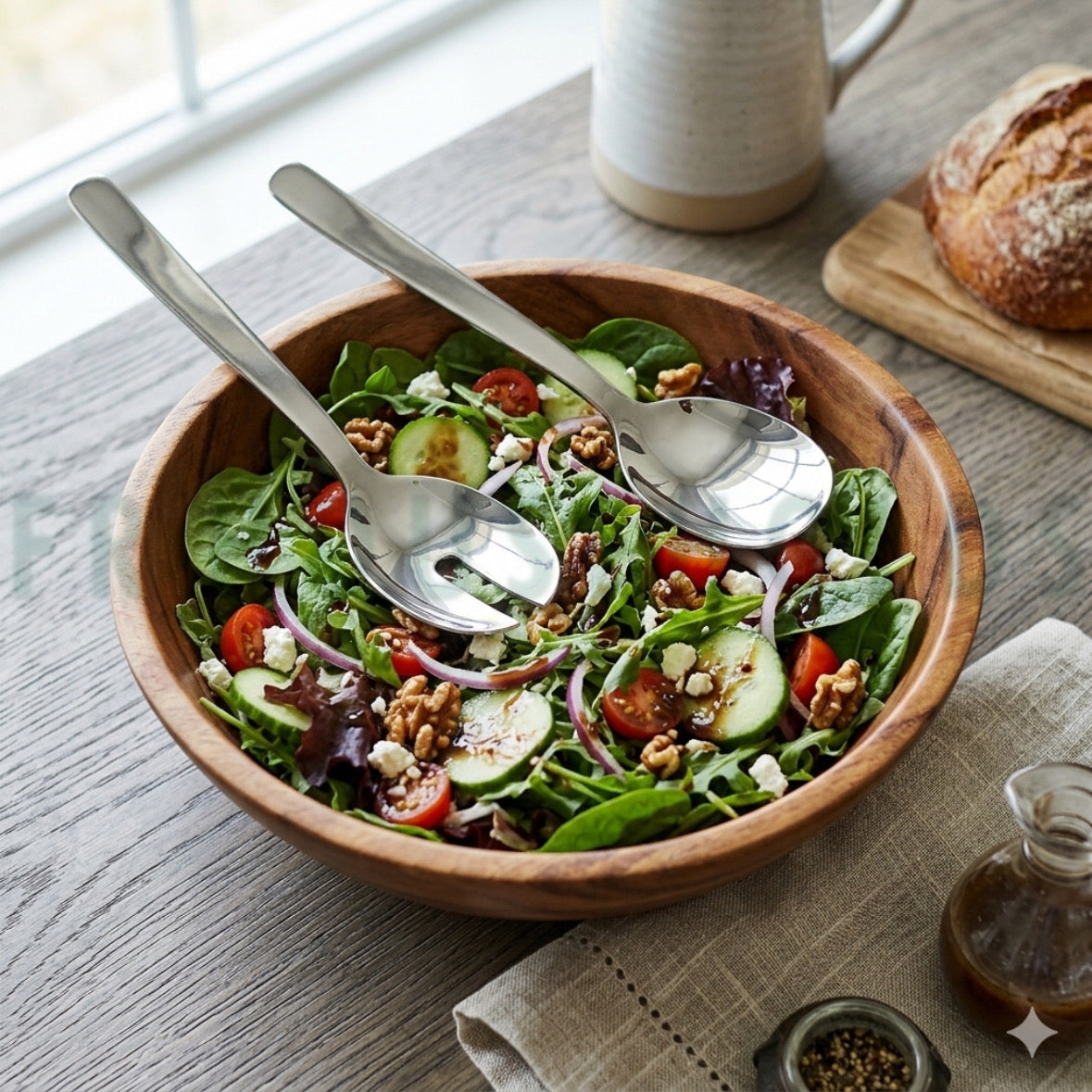 SMEG Salad Serving Utensils – 2 Pieces