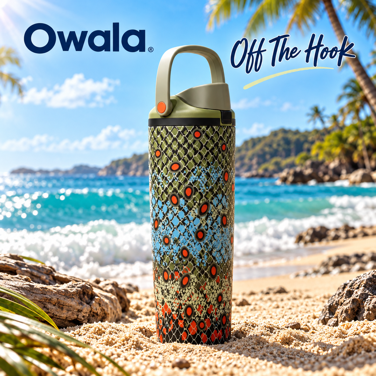 Owala FreeSip® Sway Water Bottle – 32oz | Off the Hook