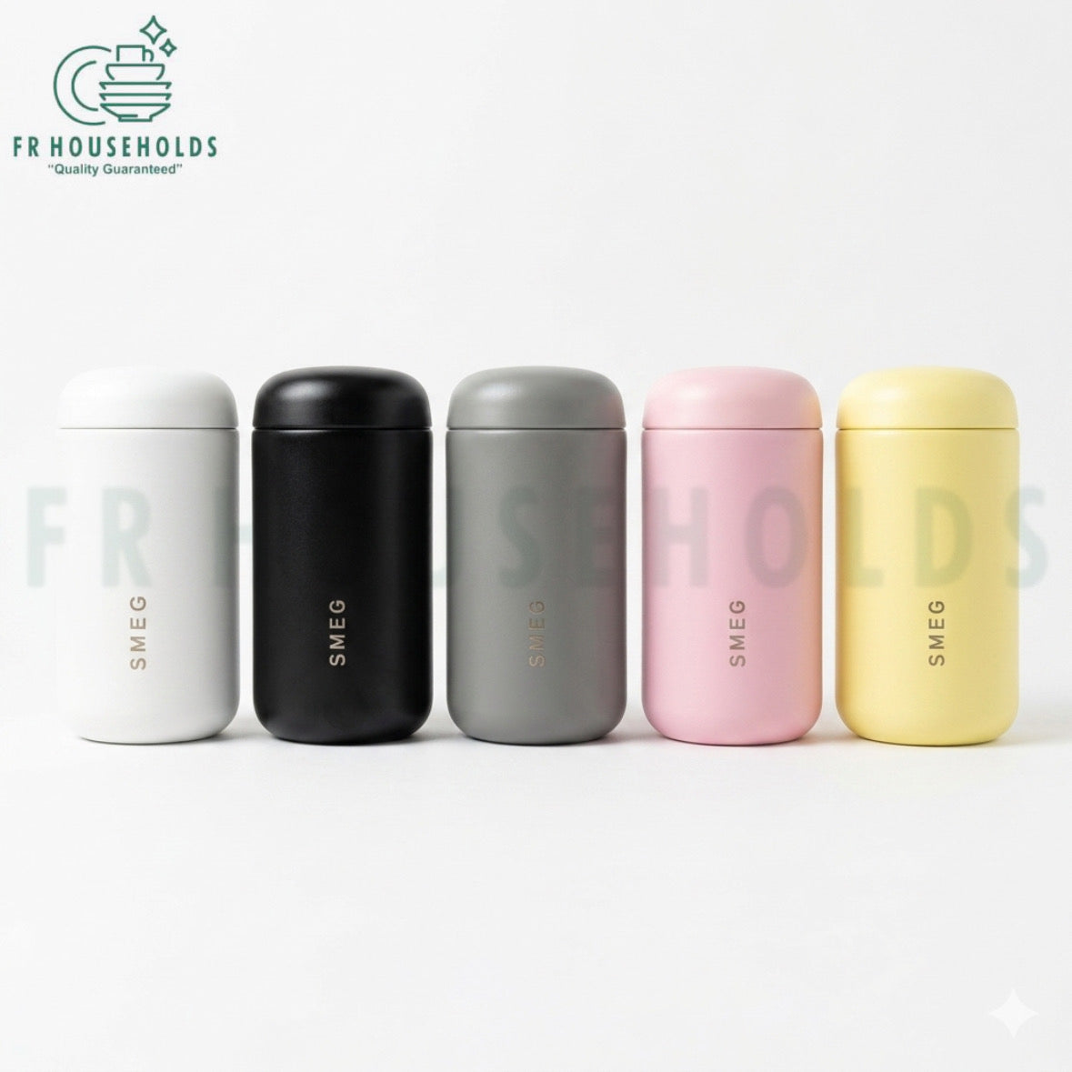 SMEG Insulated Coffee Mug 350ml | Hot & Cold Travel Tumbler