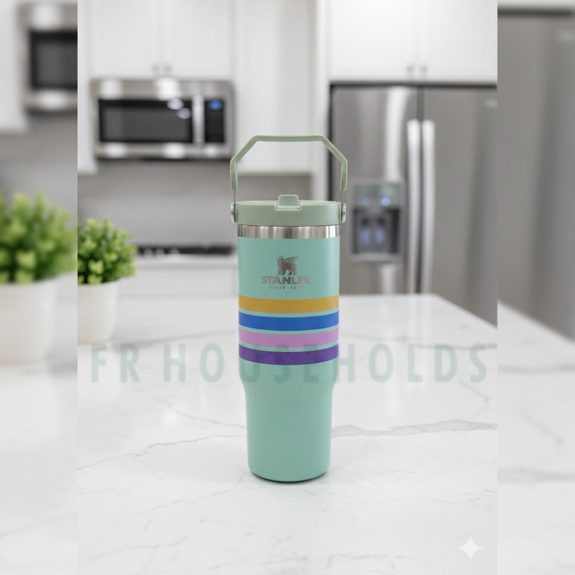 30oz FlipStraw FlowState Stanley Tumbler – Leak-Proof, Durable & Travel Friendly (Premium Dupes)