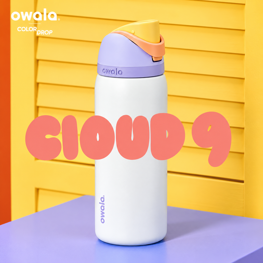 Owala FreeSip® Water Bottle - 32oz | Cloud 9