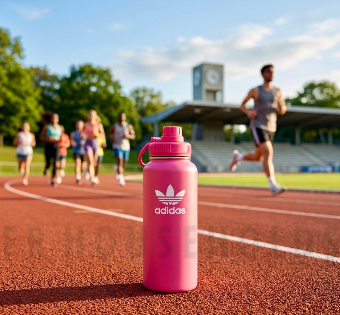 Adidas Insulated Water Bottles - 32oz Leak-Proof Sports Flasks