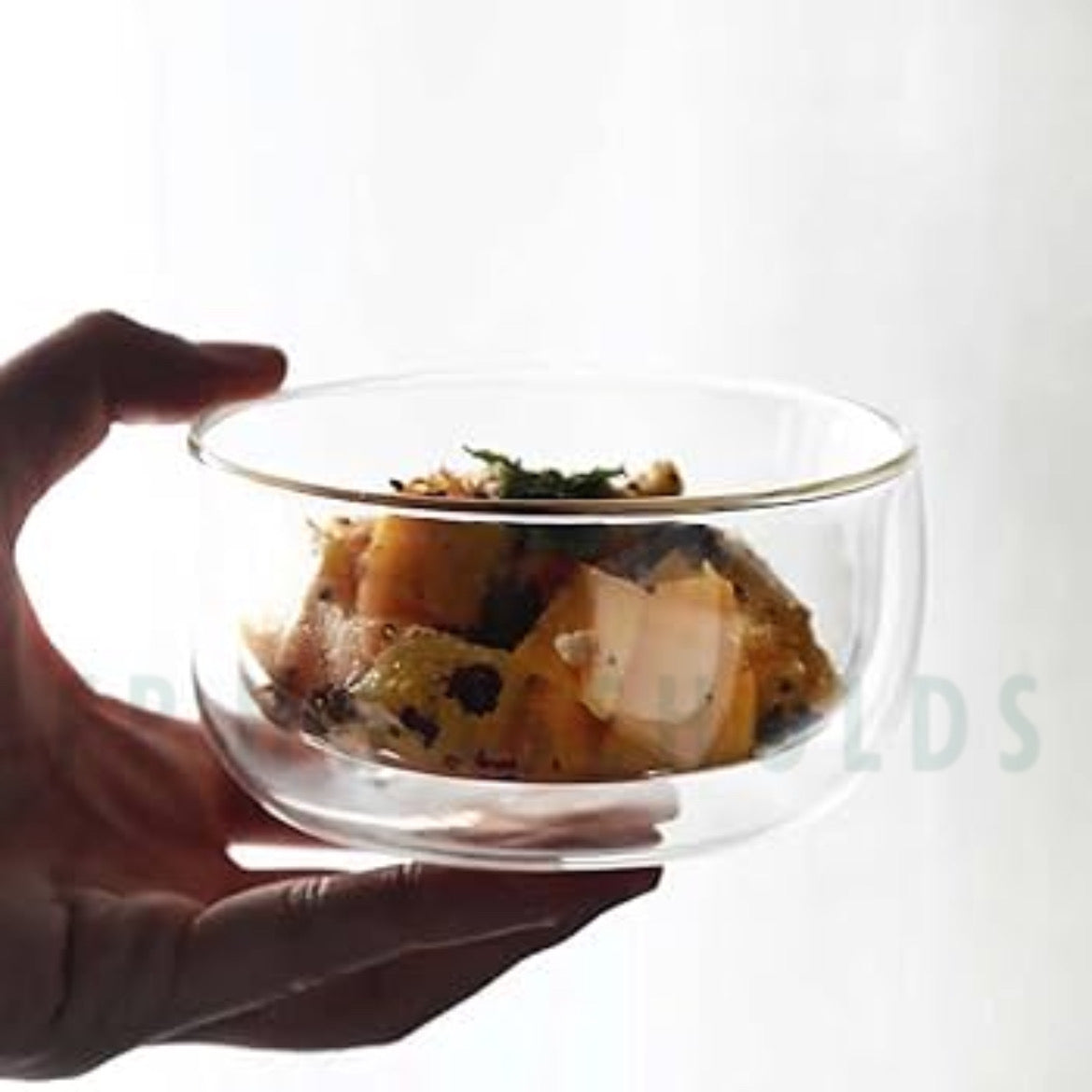 Double Wall Glass Bowl - 400ml & 300ml