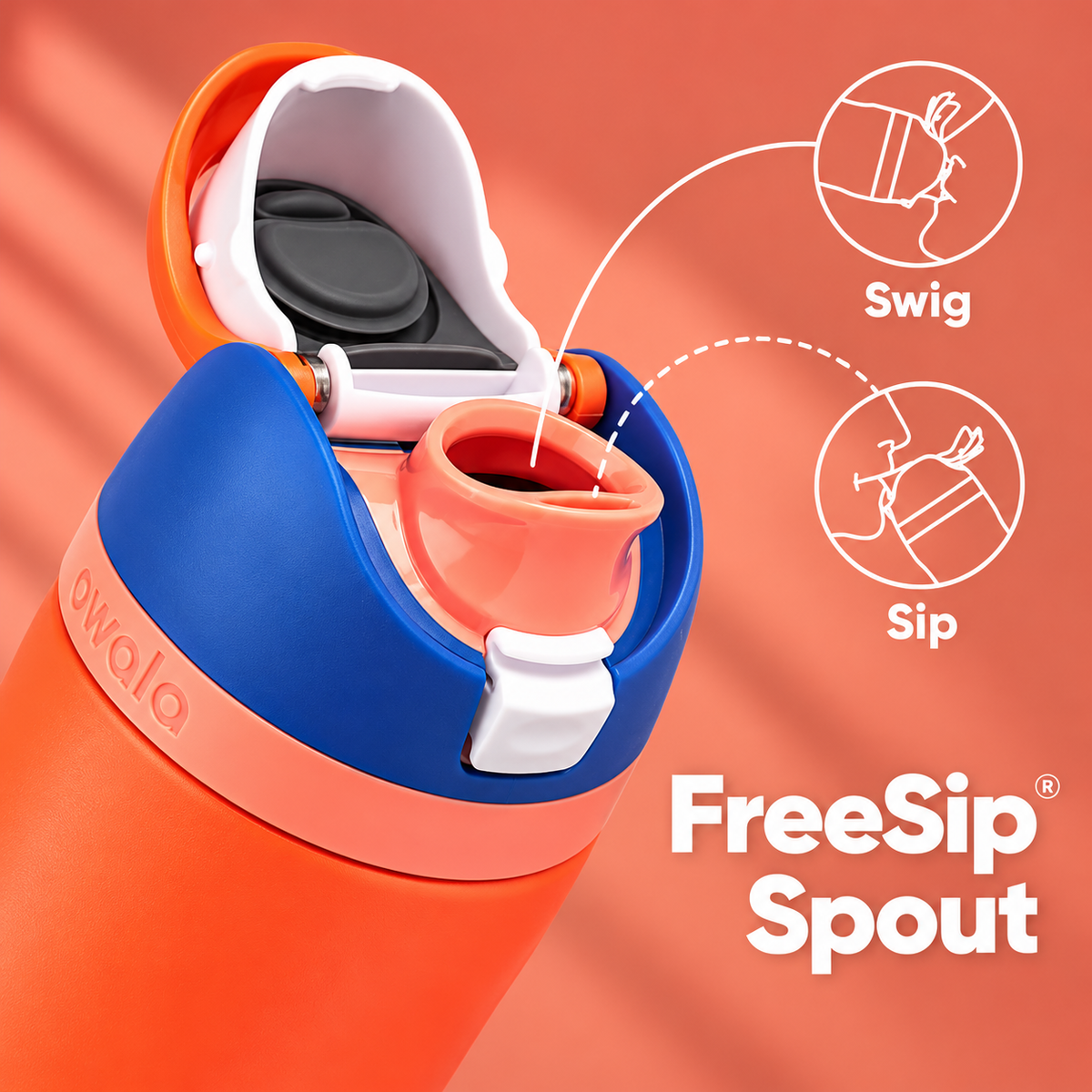 Owala FreeSip® Water Bottle - 32oz | U.S. of Yay