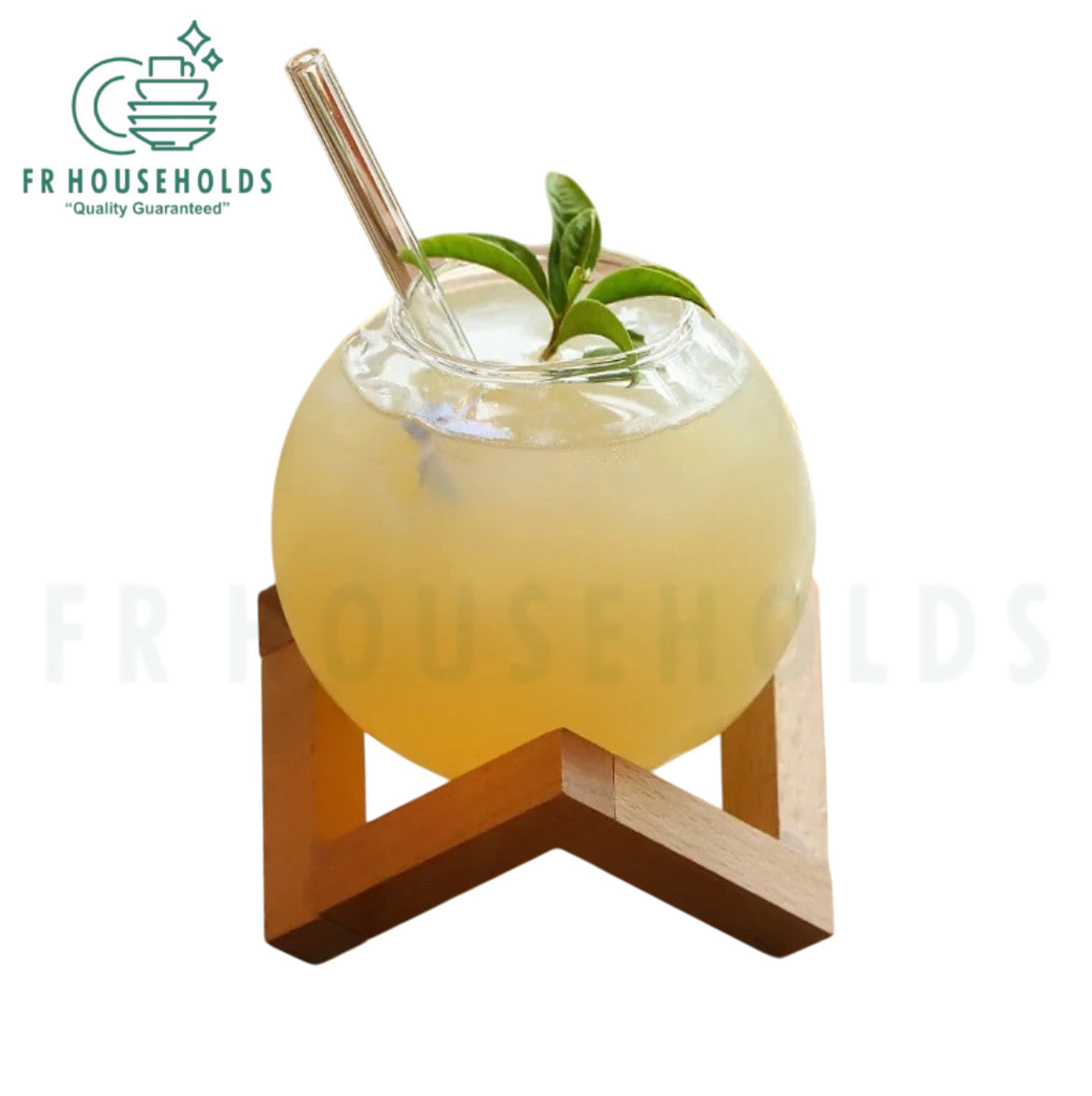 Lunar Glass with Wooden Stand | 200ml and 350ml