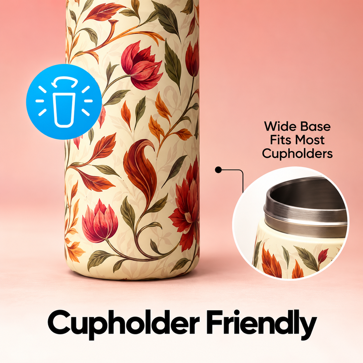Owala FreeSip® Water Bottle - 32oz | Woodland Boho