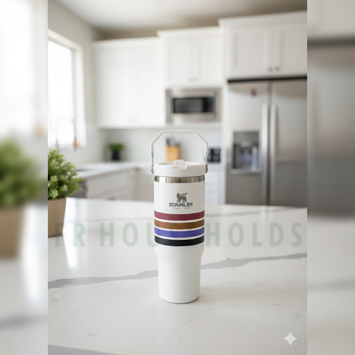 30oz FlipStraw FlowState Stanley Tumbler – Leak-Proof, Durable & Travel Friendly (Premium Dupes)