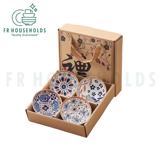 Professional 4-Piece Bowl Set – Excellent Quality With Chopsticks