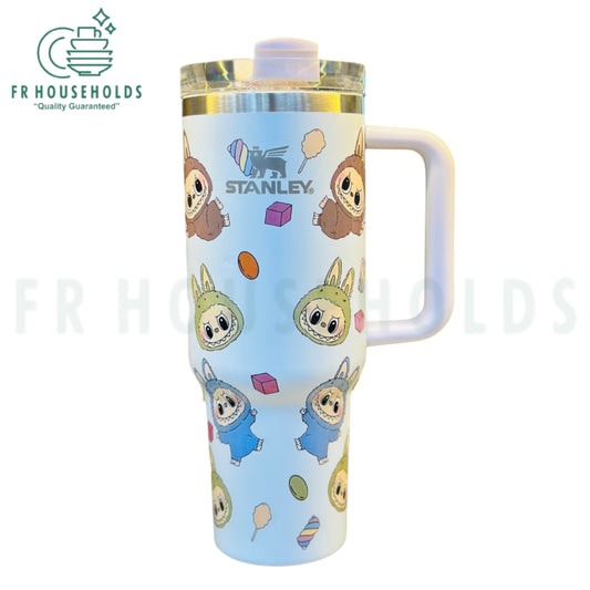 The Stanley x Labubu Limited Edition 40oz Quencher H2.0 Tumbler
