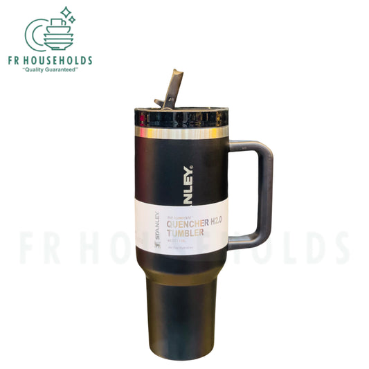 Stanley FlipStraw 40 OZ Quencher | Black - premium Dupe