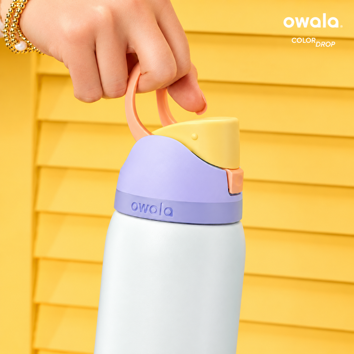 Owala FreeSip® Water Bottle - 32oz | Cloud 9