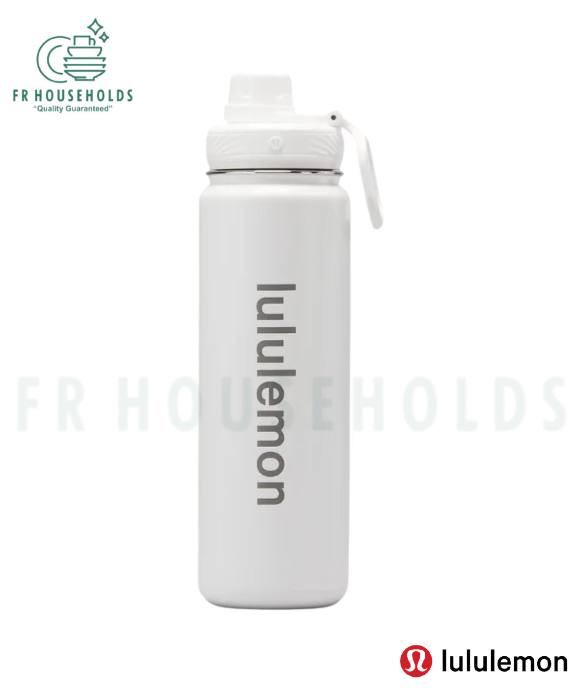 Lululemon Back To Life Sport Bottle - 24oz | White