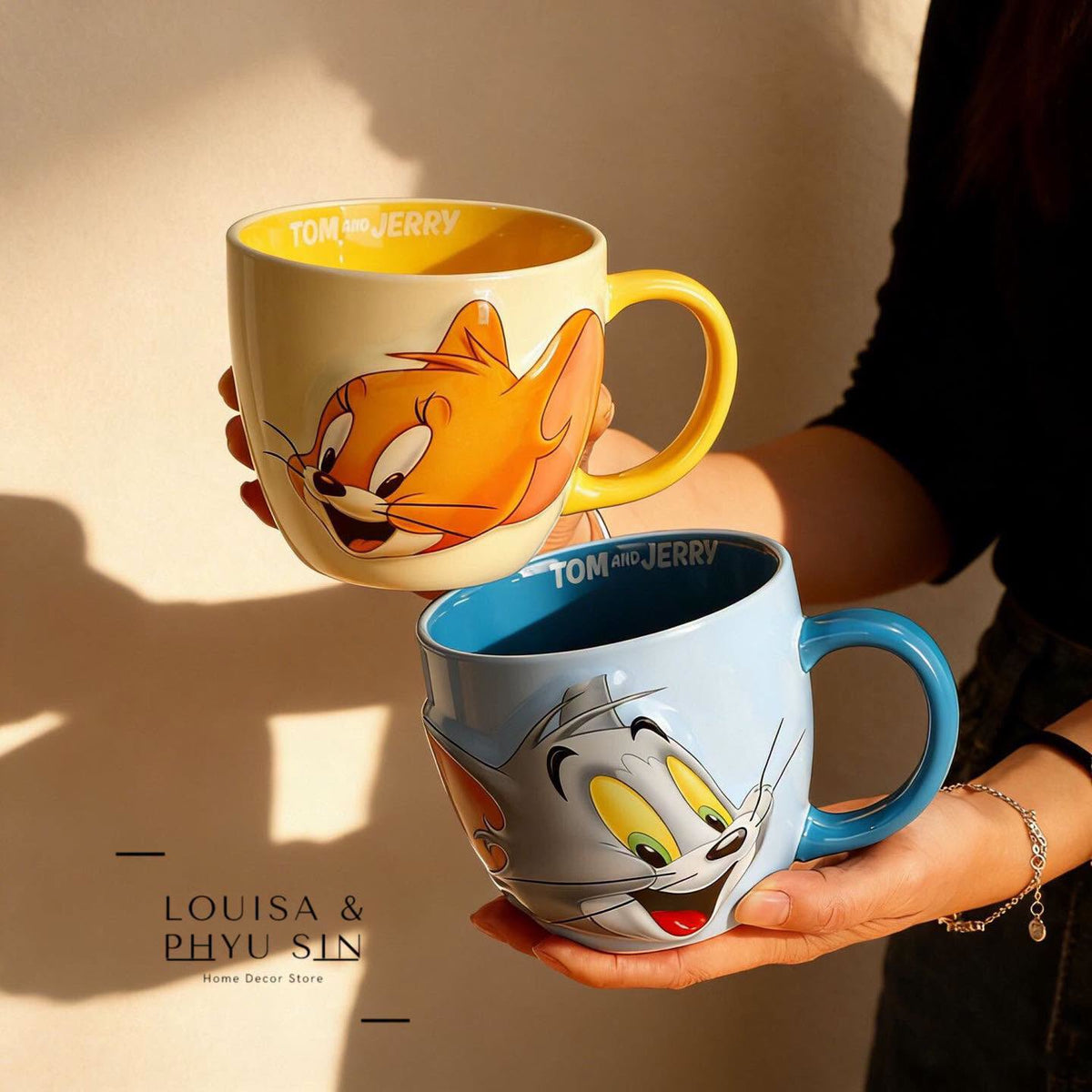 Tom & Jerry 550ml Premium Ceramic Mug