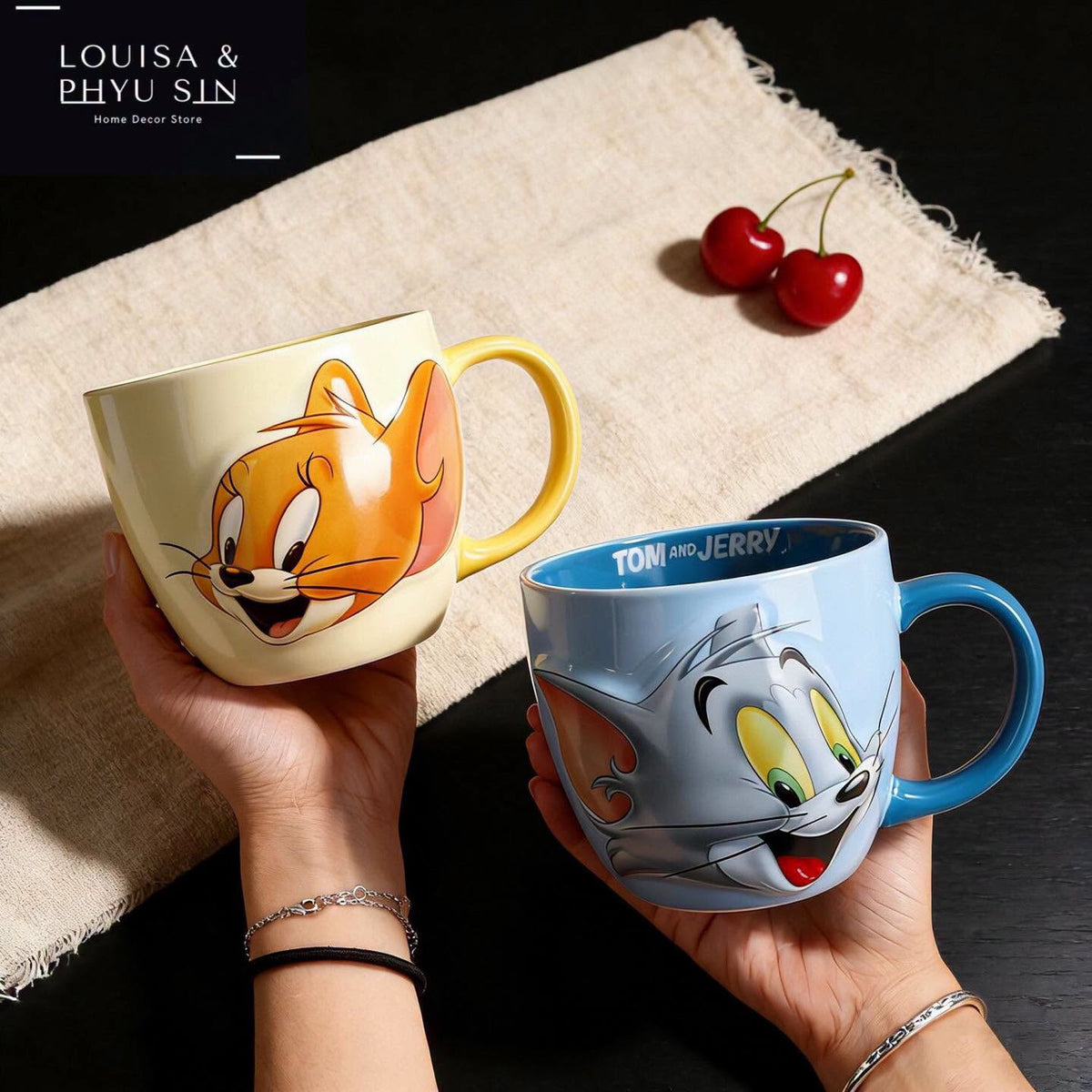 Tom & Jerry 550ml Premium Ceramic Mug