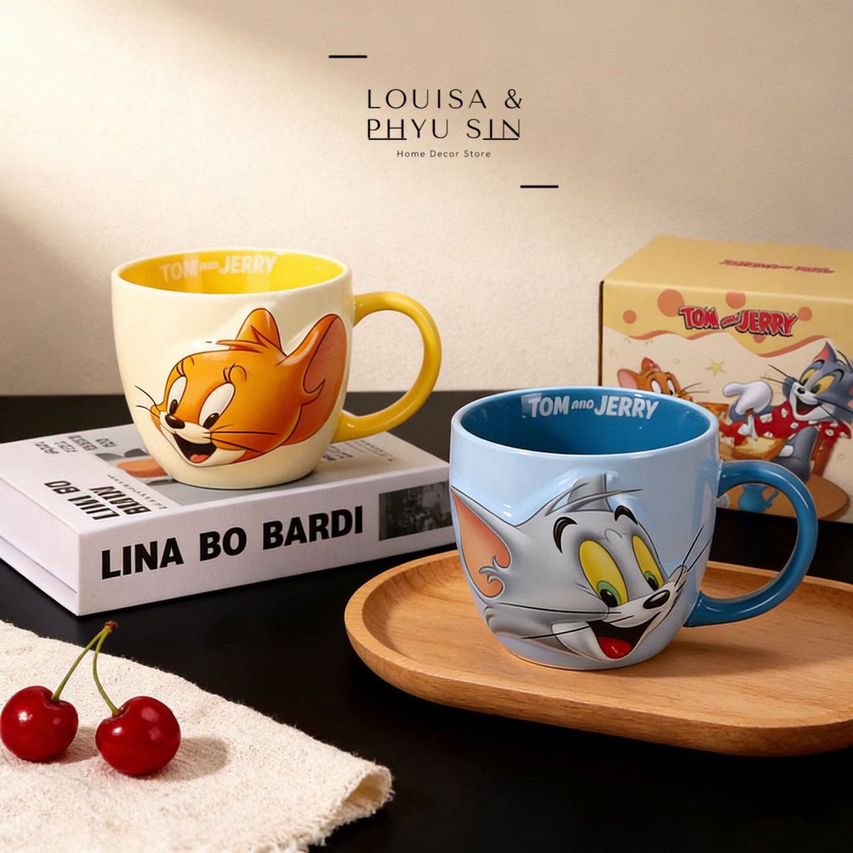 Tom & Jerry 550ml Premium Ceramic Mug