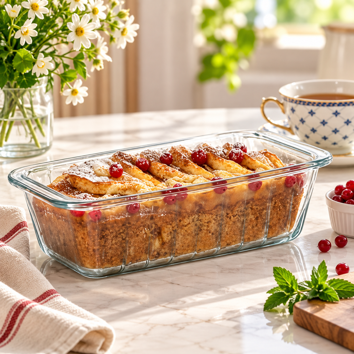 BORCAM Midi Cake Dish - Made In Turkey