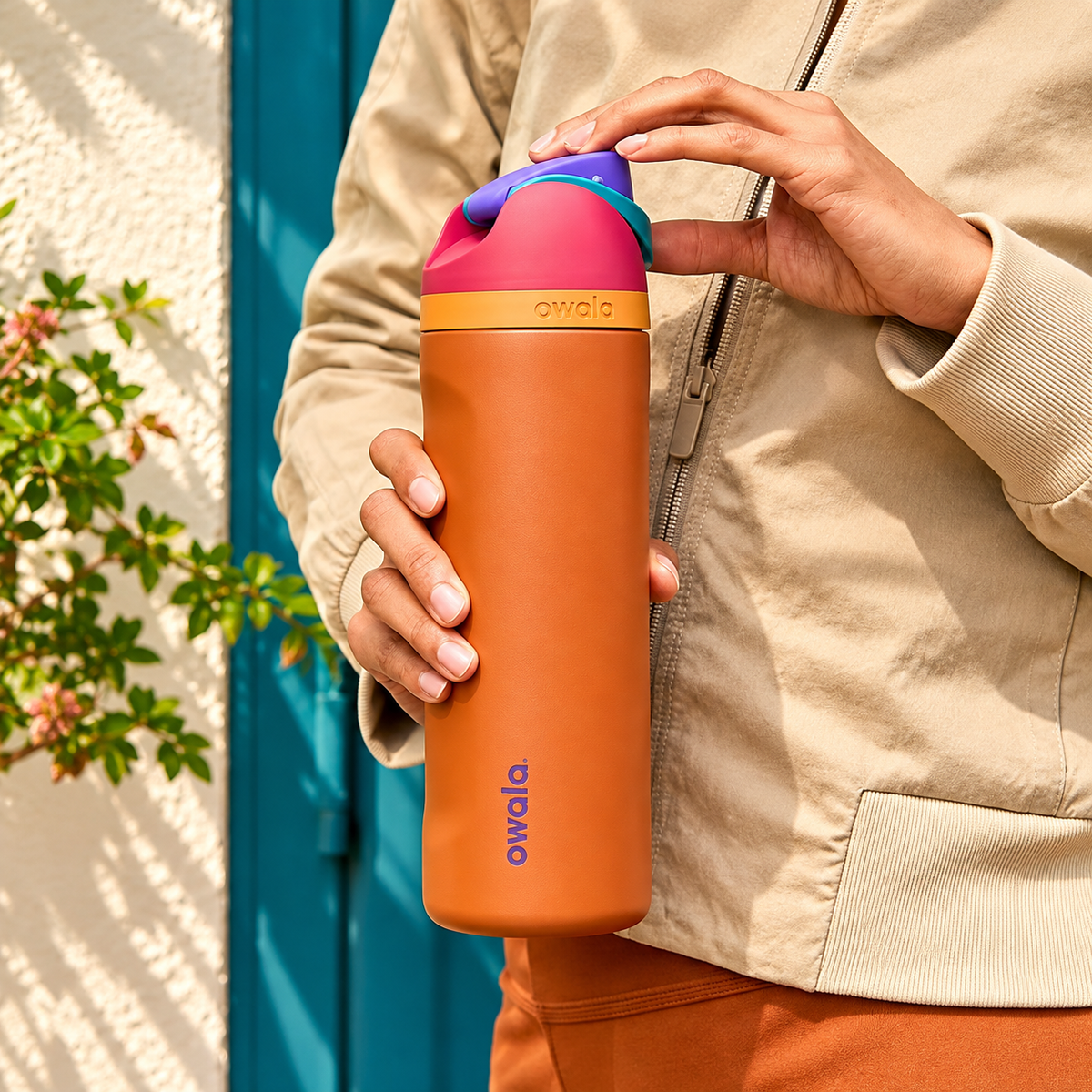 Owala FreeSip® Water Bottle - 32oz | Gemstone Chic