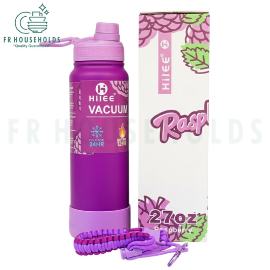 HILEE Insulated Stainless Steel Water Bottle 27oz | 798ml – Durable, Leak-Proof & Temperature Control